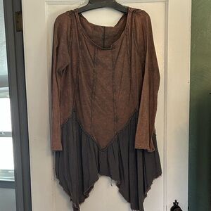Oli & Hali Chocolate Brown Tunic